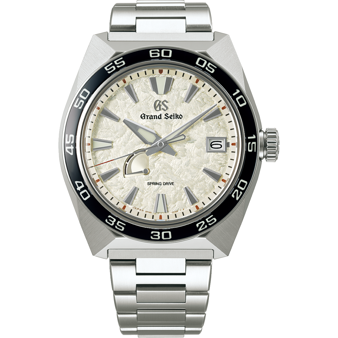 Đồng Hồ Seiko Grand Seiko SBGA48 Nam Xám Đen Be